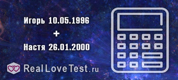 Совместимость дружбы по имени и дате рождения от RealLoveTest.ru